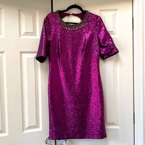 Sequin Short Gown